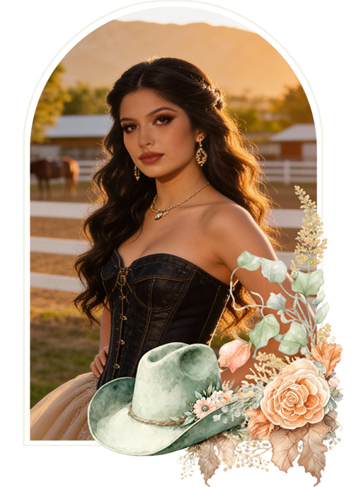 Foto de la quinceañera
